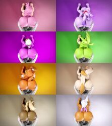 amy_rose, amy_rose_(vulkyasha), avery_the_hedgehog, blaze_the_cat, blaze_the_cat_(vulkyasha)