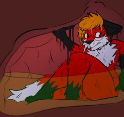 acid, anthro, canid, canine, digestion