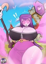 witch_(clash_of_clans), clash_(series), clash_royale, kagekao, big