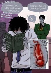 original_character, helfyr, nobodick, anal_knotting, animal_dildo