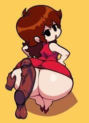 girlfriend_(fnf), girlfriend_(friday_night_funkin), friday_night_funkin, newgrounds, cyanu