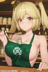 burnice_white, mihoyo, patreon, starbucks, zenless_zone_zero