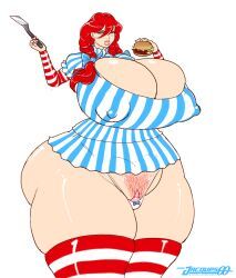 wendy_thomas, wendy's, jacques00, 1girls, ass