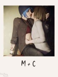 chloe_price, max_caulfield, life_is_strange, voidbornpervert, bikini_top