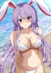reisen_udongein_inaba, touhou, kitaura_kasumi, 1girl, alternate_costume