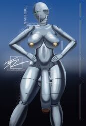 sexy_robot_(hajime_sorayama), carlosdlimaart, 1futa, big_breasts, big_lips