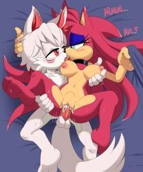 coral_the_hedgehog, original_character, unstable_the_hellfox, sega, sonic_(series)