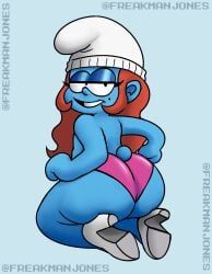 oc, original_character, twerky_smurf_(twurf), smurfs, scobionicle99