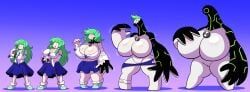 sanae_kochiya, upgrade_(ben_10), ben_10, cartoon_network, touhou