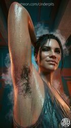 panam_palmer, cyberpunk:_edgerunners, cyberpunk_(series), cyberpunk_2077, cinderpits