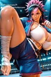 yasmine_(street_fighter), street_fighter, street_fighter_6, winterzone, big_breasts