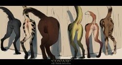nomax, african_wild_dog, animal_genitalia, anthro, anus