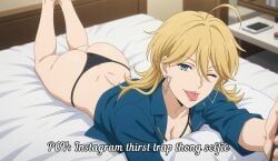 christine_blake_(lazarus), lazarus_(anime), rattoilet, ass, bikini