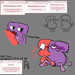 five_(bfb), three_(bfdi), three_(tpot), battle_for_dream_island, bfdi
