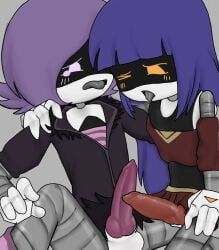 doll_(murder_drones), uzi_(murder_drones), uzi_doorman, murder_drones, 2futas