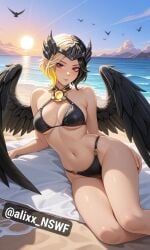 lunox_(mobile_legends), mobile_legends, mobile_legends:_bang_bang, alixx_nswf, beach