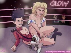 crueltyfreesmut, 2girls, 80s_hair, american, being_watched
