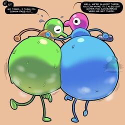 walker_(big_walk), big_walk_(game), anthro, bodily_fluids, bottle