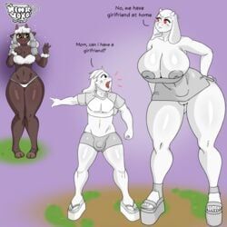 asriel_dreemurr, pokemon_(species), toriel, wooloo, pokemon