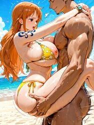 nami_(one_piece), one_piece, odysseyai, 1boy, 1girl