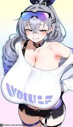 silver_wolf_(honkai:_star_rail), honkai:_star_rail, patreon, artist_request, entrophex123