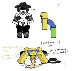 jane_doe_(forsaken), noir_jane_doe_(forsaken), noob, noob_(forsaken), robloxian