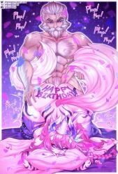 ahegao, ahegao_face, beard, big_ass, big_butt