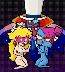 count_bleck, lady_plumeria, nastasia, paper_mario, super_paper_mario
