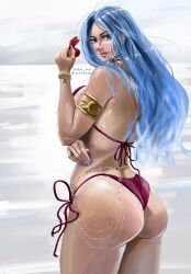 nefertari_vivi, one_piece, tako_art, 1girls, abstract_background