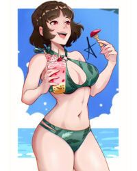 makoto_niijima, persona, persona_5, persona_5_scramble:_the_phantom_strikers, red_draws