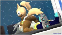 silver_the_hedgehog, whisper_the_wolf, sonic_(series), deepbluearts, 1boy1girl
