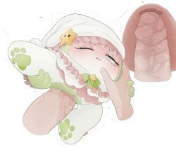 eggy_party, eggy, female, female_penetrated, genitals