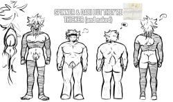 dabi, shuichi_iguchi, spinner_(my_hero_academia), touya_todoroki, my_hero_academia