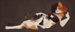 baranarts, anthro, bell, bell_collar, belly