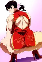 cattleya, queen's_blade, 1girls, ass, ass_bigger_than_head