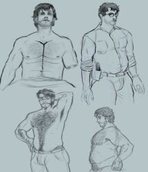 will_graham, hannibal, armpit_hair, armpits, big_ass