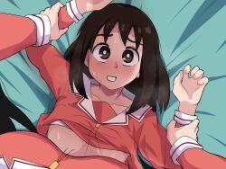 osaka_ayumu_kasuga, sakaki, azumanga_daiou, delat, 2girls