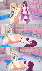bradamante_(fate), scathach_(fate), scathach_(swimsuit_assassin), fate/grand_order, fate_(series)