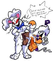 lolbit_(fnaf), lolbit_(frickbears), vannabelle_(frickbears_3), vanny_(fnaf), five_nights_at_freddy's