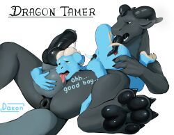 mythology, dakon, 4_toes, anal, animal_genitalia