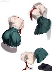 tooru_hagakure, tooru_hagakure_(invisible), my_hero_academia, shinjinou, 1girls