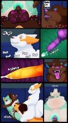 nauticalcanine, animal_genitalia, animal_penis, anthro, anthro_on_feral