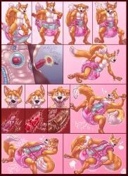 khloe_prower, abdl, bodily_fluids, diaper, diapersuit