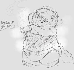 crescent_critter_(hyenaconfetti), hyenaconfetti, bbw, big_belly, big_breasts
