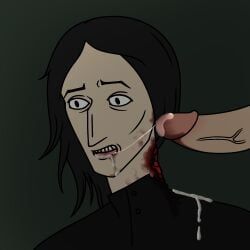 severus_snape, harry_potter, laki_logan, blood_on_face, blood_stain