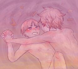 semi_eita, shirabu_kenjirou, anal_sex, blush, cute