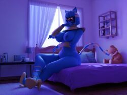 nyanlathotep, nyanlathotep_(sucker_for_love), sucker_for_love, mereo, 1_eye