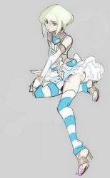 lio_fotia, stocking_anarchy_(cosplay), panty_&_stocking_with_garterbelt, promare, 1boy