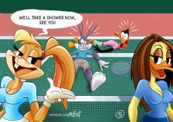 bugs_bunny, daffy_duck, lola_bunny, tina_russo, looney_tunes