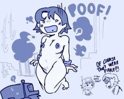 misery_(cave_story), quote_(cave_story), cave_story, errorplush, 1boy